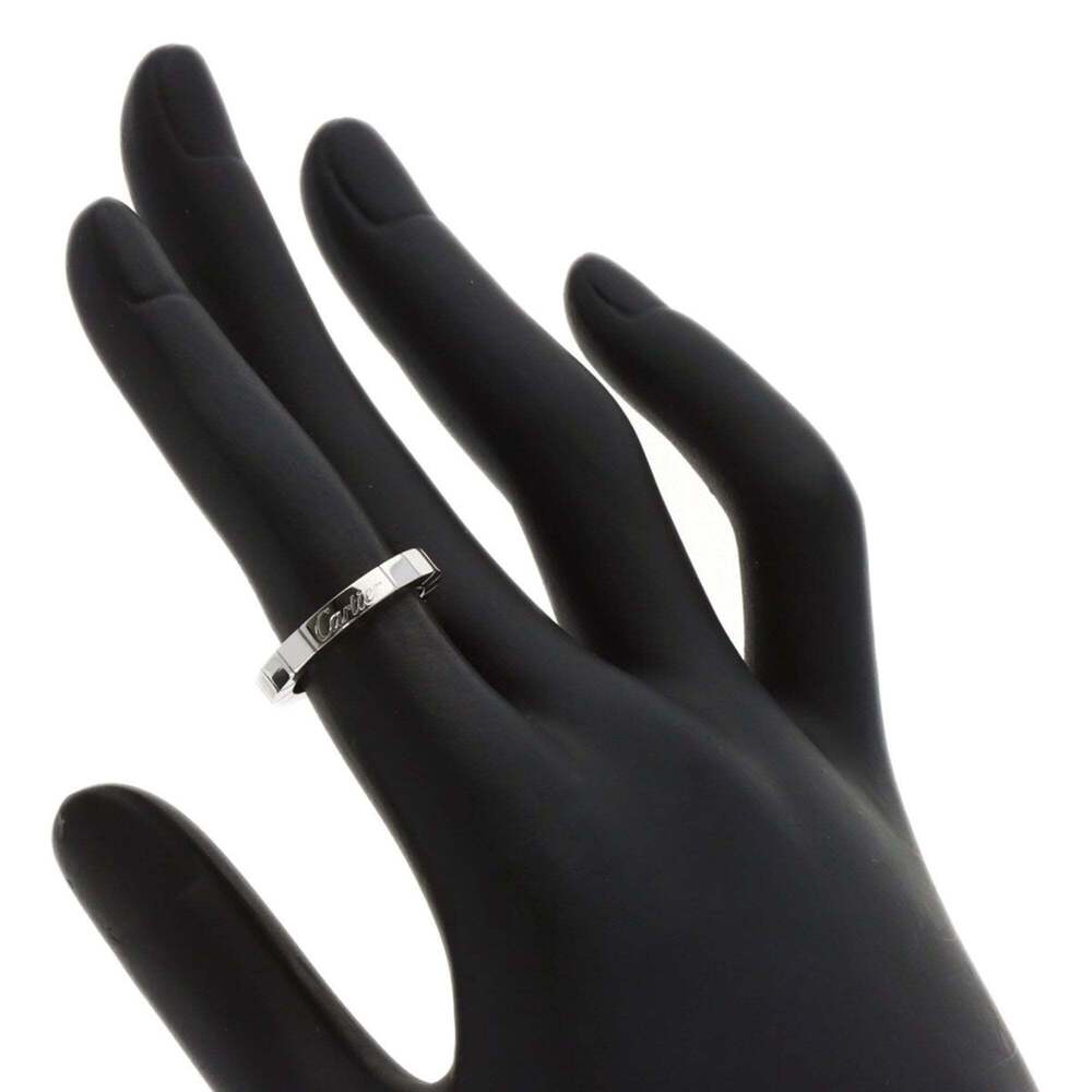 CARTIER 18k Silver Lanier Ring #47 - Picture 5 of 9